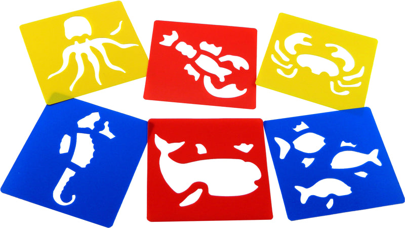 anthony peters washable plastic stencils set of 6
