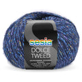 Sesia Dolce Tweed 10ply#Colour_NAVY & BLUES (474)