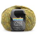 Sesia Dolce Tweed 10ply#Colour_MUSTARD & BLUE (701)