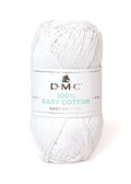 DMC 100% Baby Cotton 8ply Yarn#Colour_SHOWER (762)