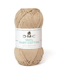 DMC 100% Baby Cotton 8ply Yarn#Colour_SANDCASTLE (773)