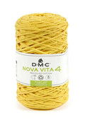 DMC Cotton Nova Vita 4 Yarns 250g#Colour_YELLOW (009)