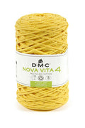 DMC Coton Nova Vita 4mm Yarn 250g#Colour_YELLOW (009)