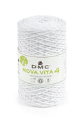 DMC Coton Nova Vita 4mm Yarn 250g#Colour_WHITE (100)