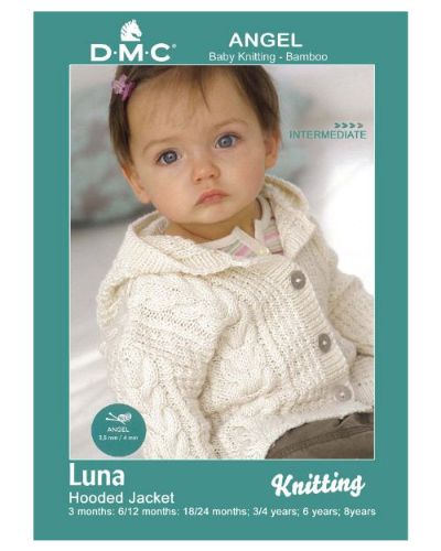 DMC Angel Bamboo Knitting - Luna Hooded Jacket