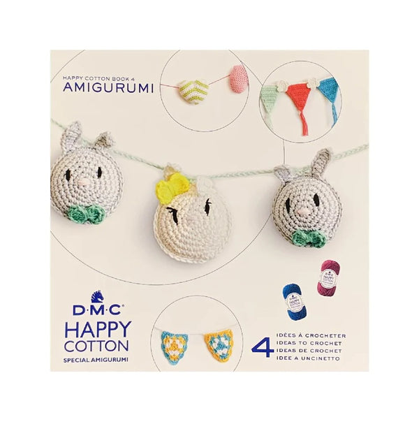DMC Happy Cotton Amigurumi Seasonal Bunting Book 4