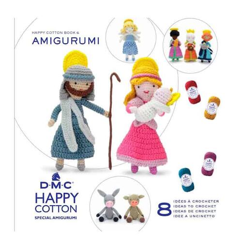 DMC Happy Cotton Amigurumi Nativity Scene Book 6