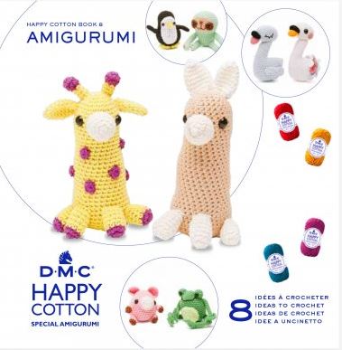 DMC Happy Cotton Amigurumi Animals Book 8