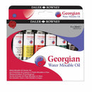 Daler Rowney Georgian Water Mixable Oil Paints Starter Set of 6x20ml