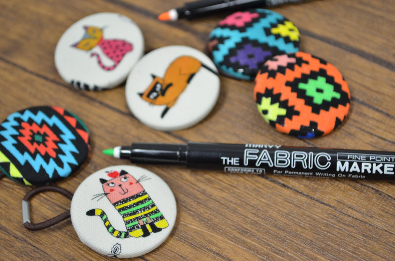 Marvy Fabric Marker Set Of 6