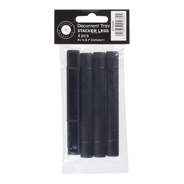 OSC Document Tray Stackers Plastic - Pack of 4