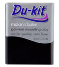 Du Kit Polymer Modelling Clay 50 Grams#colour_BLACK