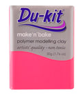 Du Kit Polymer Modelling Clay 50 Grams#colour_FLUO PINK