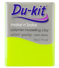 Du Kit Polymer Modelling Clay 50 Grams#colour_FLUO YELLOW