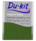 Du Kit Polymer Modelling Clay 50 Grams#colour_LEAF GREEN