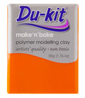 Du Kit Polymer Modelling Clay 50 Grams#colour_ORANGE