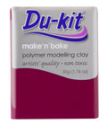 Du Kit Polymer Modelling Clay 50 Grams#colour_RUBY