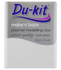 Du Kit Polymer Modelling Clay 50 Grams#colour_WHITE