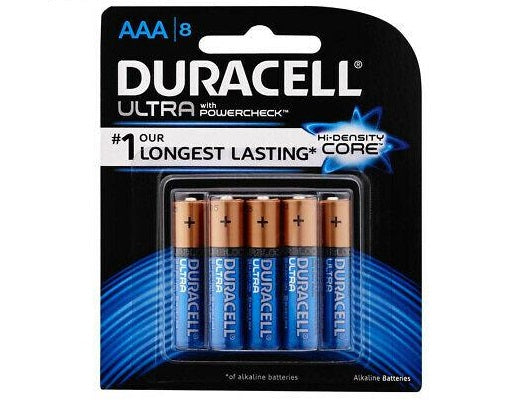 duracell ultra alkaline aaa battery pack