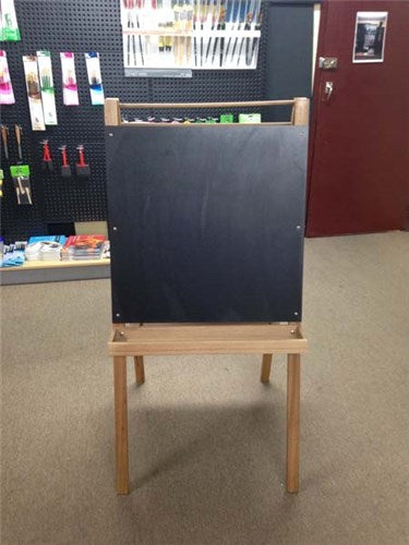 Childrens A-frame Easel Whiteboard/blackboard