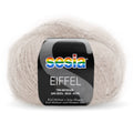 Sesia Eiffel Kid Mohair & Silk Yarn 12ply#Colour_PLATINUM (1355)