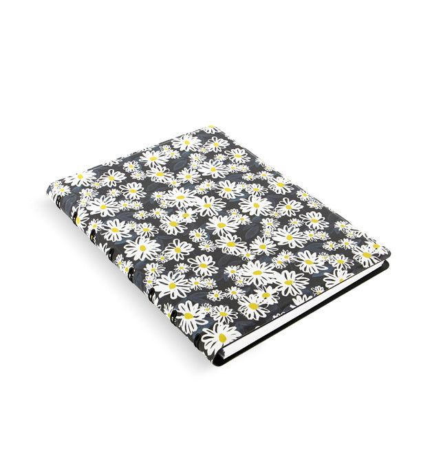 filofax notebook a5 daisies