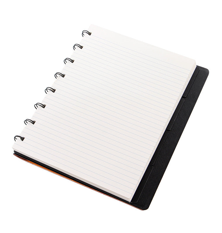 filofax a5 notebook saffiano