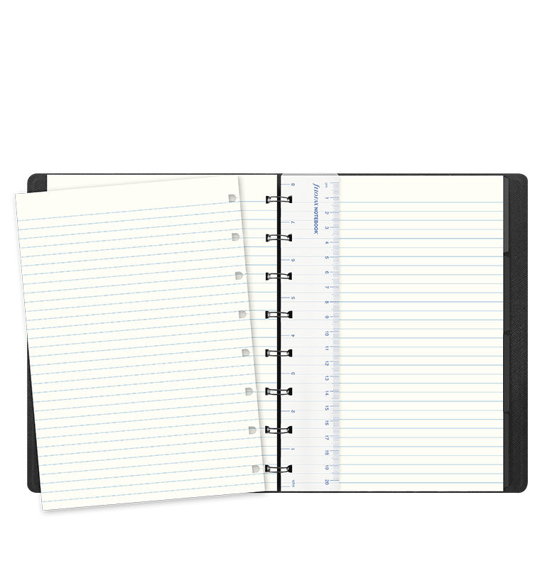 filofax a5 notebook saffiano