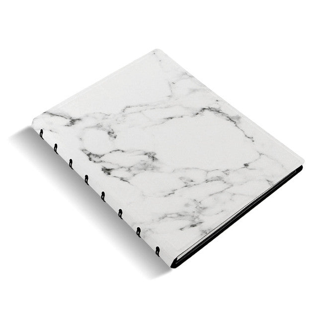 filofax a5 notebook patterns marble