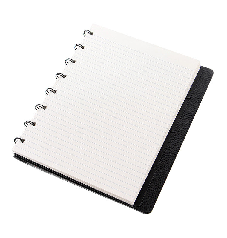 filofax a5 notebook saffiano