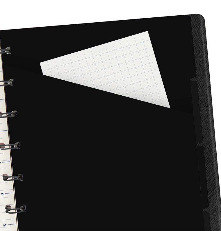 filofax a5 notebook saffiano