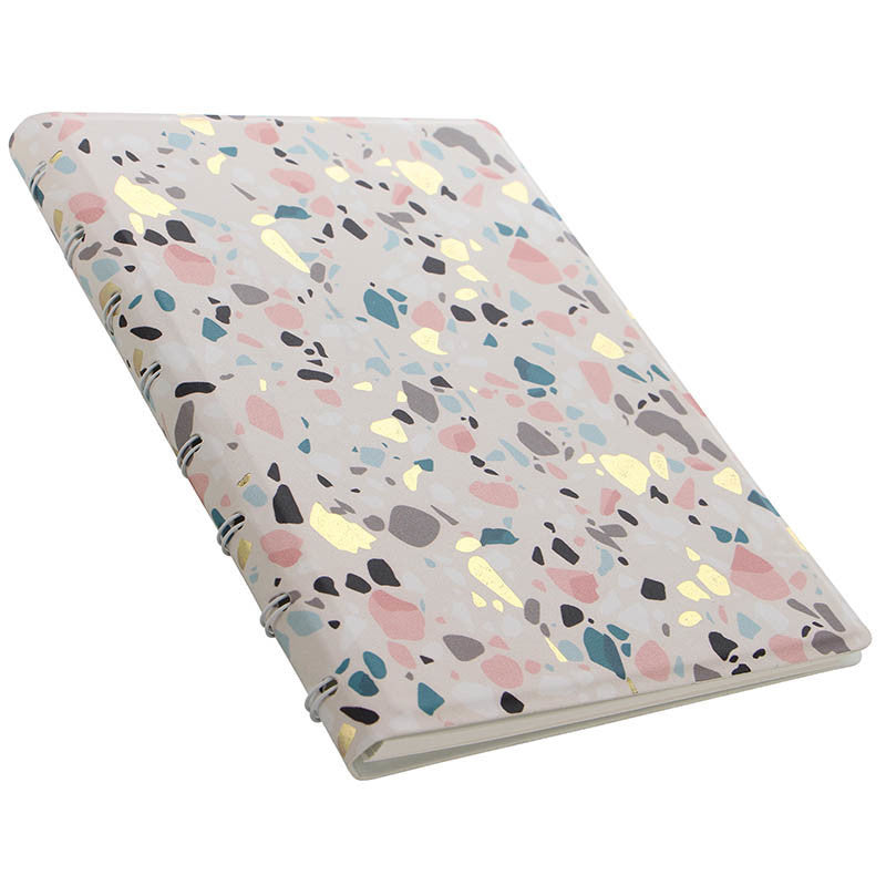 filofax notebook a5 architex terrazzo