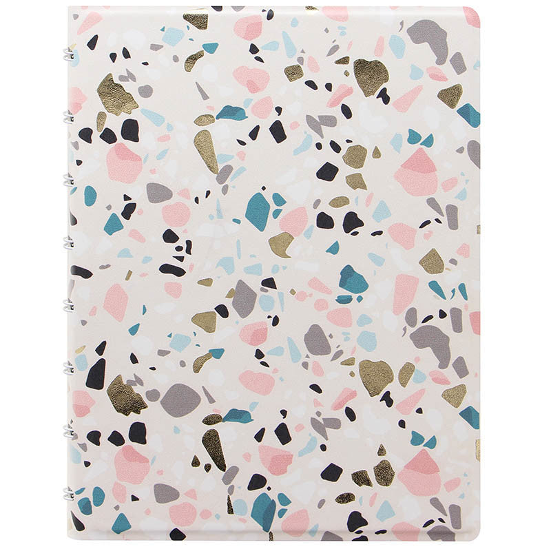 filofax notebook a5 architex terrazzo