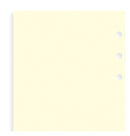 Filofax Personal Organiser/Clipbook Cotton Cream Notepaper Refill