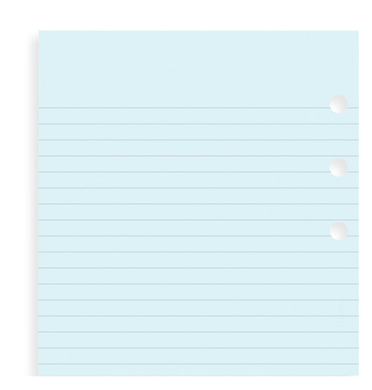 filofax lined notepaper personal refill