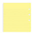 filofax lined notepaper personal refill