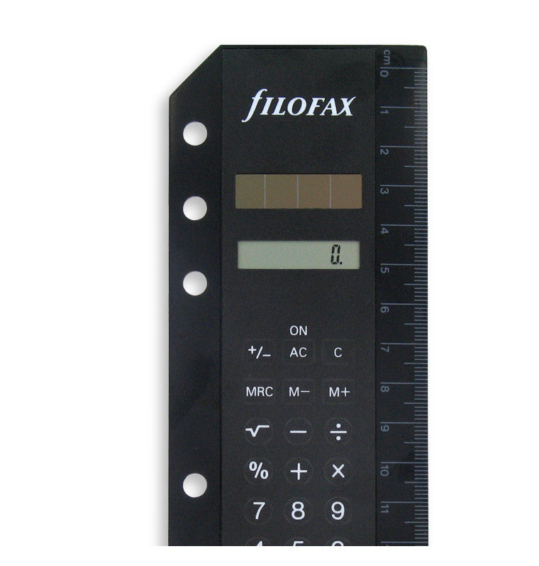 filofax multifit calculator personal a5 deskfax insert refill