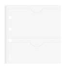 filofax business card holder double sided (holds 16 cards) a4