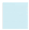 filofax lined notepaper a5#Colour_BLUE