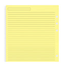 filofax lined notepaper a5#Colour_YELLOW