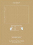 filofax undated clipbook a5 year planner