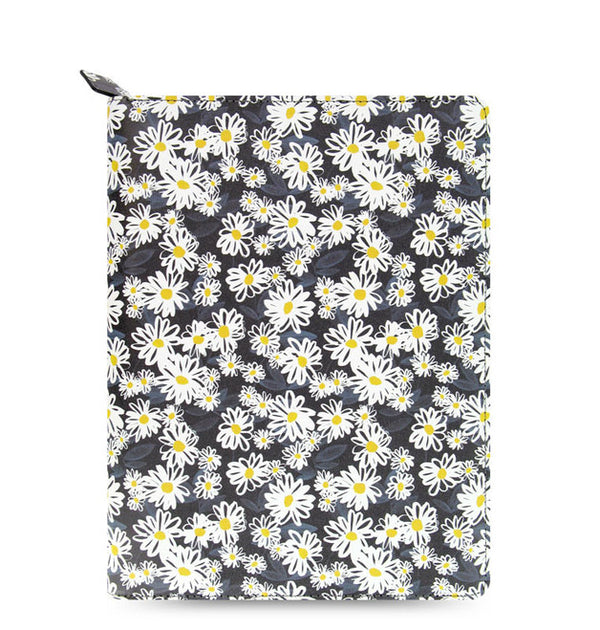 filofax tablet case small daisies zip multi
