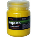 Fas Impasto Heavy Bodied Acrylic Paint 250ml#colour_YELLOW MEDIUM