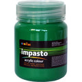 Fas Impasto Heavy Bodied Acrylic Paint 250ml#colour_GREEN DEEP