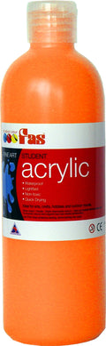 Fas Student Acrylic Paint 500ml#Colour_ORANGE