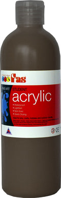 Fas Student Acrylic Paint 500ml#Colour_BURNT UMBER