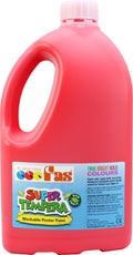 FAS Super Tempera 2 Litre Paint#Colour_BRILL RED