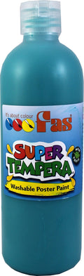 fas super tempera washable poster paint 500ml#colour_TURQUOISE