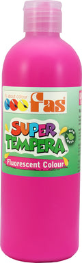 fas super tempera washable poster paint 500ml#colour_FLUO MAGENTA