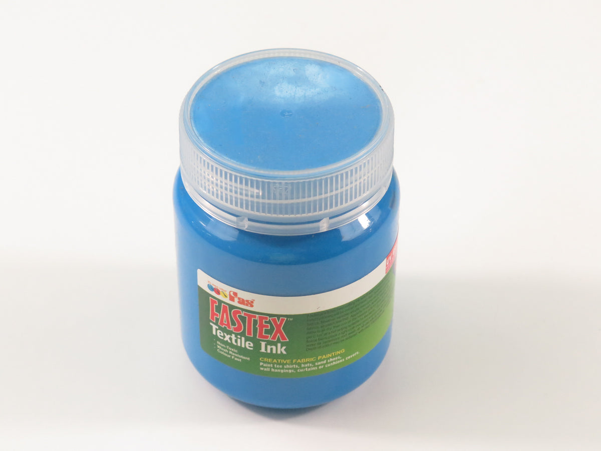 Fastex textile and fabric screen printing ink. Made by FAS - Fine Art  Supplies - FAS Fine Art Supplies NZ Ltd